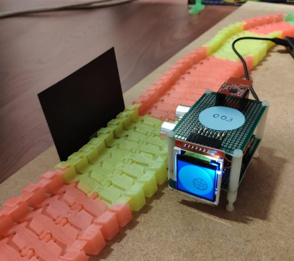 Maqueta demostrativa del sistema
