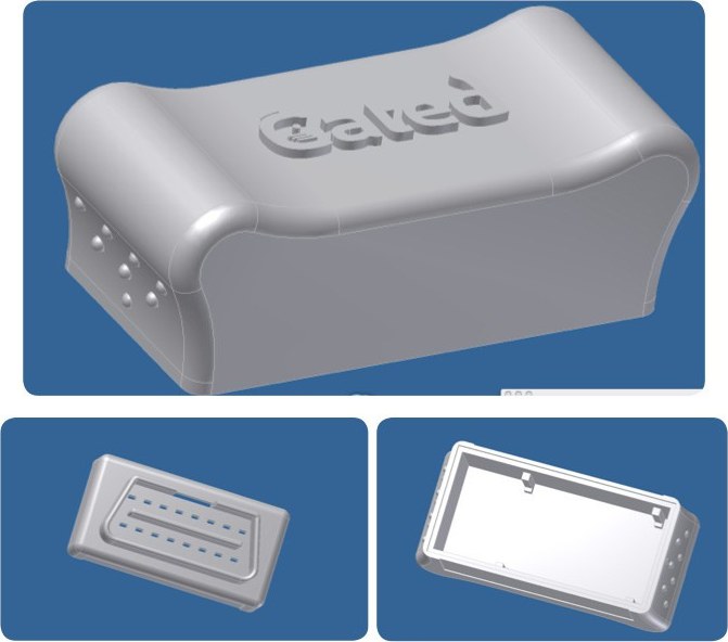 Modelado paramétrico en 3D realizado con Autodesk Inventor