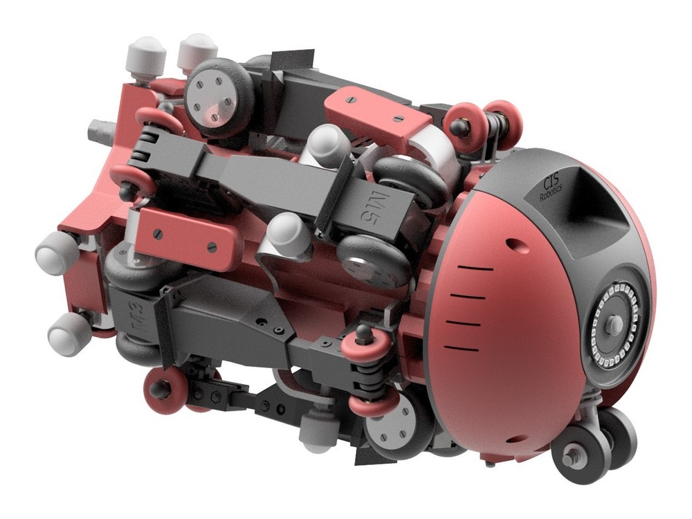 CIS Pipe Robot — Robot teleoperado de inspección y limpieza de tuberías