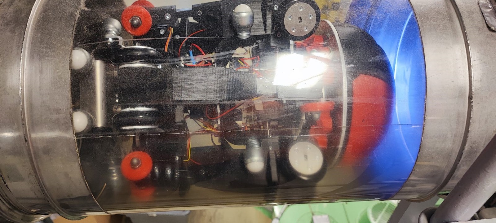 Imagen del robot en funcionamiento